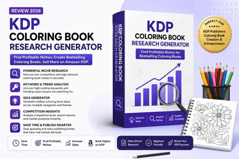 KDP Coloring Book Research Generator