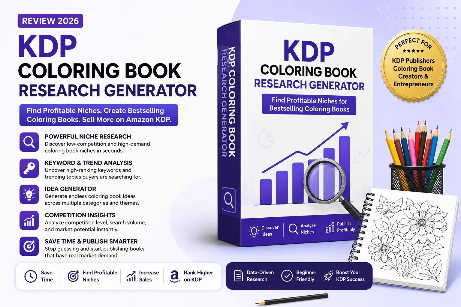 KDP Coloring Book Research Generator
